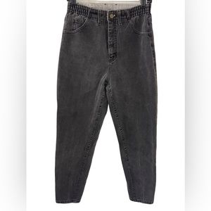 Vintage Women’s LL Bean 27 x 29.5 black Jeans Double comfort waist